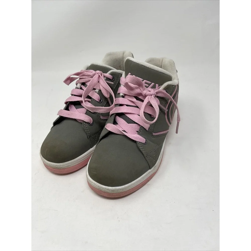 Heelys Propel 2.0 770380‎ Wheeled Skate Shoes Size 4Y Womens Size 5 Grey/Pink